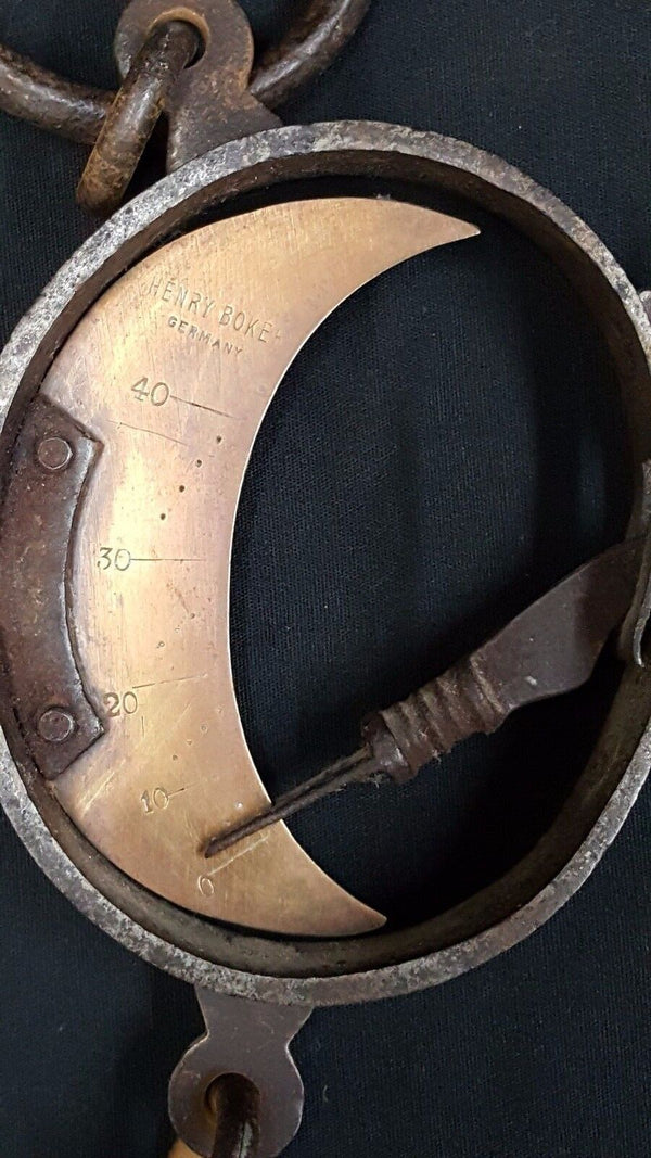 Antique Civil War Era Henry Boker German Cotton Scale