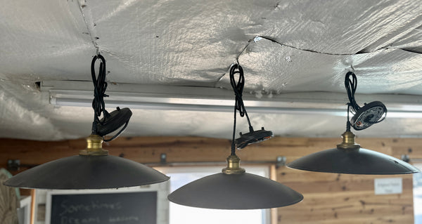 Retro Dome Pendant Lights- 3 Available GA20400