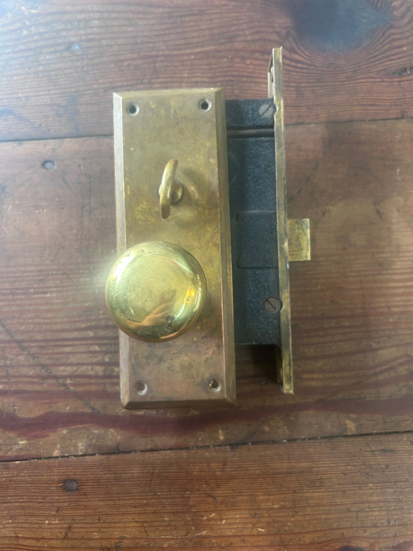 Ornate Antique Mortise Lock Set GS011025