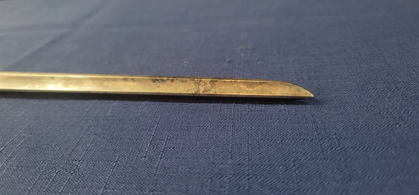 U.S. Model 1873 Springfield Bayonet w/ Scabbard & Leather Hanger GS00906