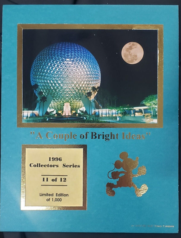 1996 Walt Disney World Collector Series Limited Edition Photos Set of 9 GA9513