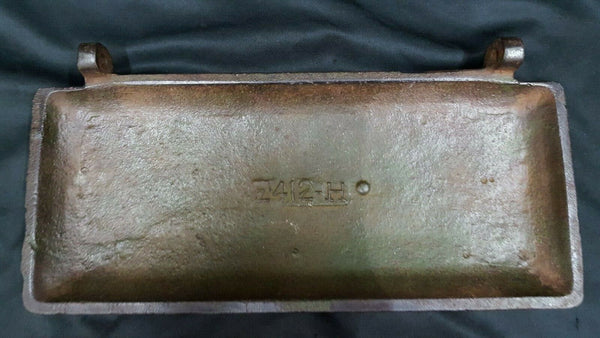 Vintage Cast Iron John Deere Tractor Tool Box Door 11 3/4" x 5 1/4 GS00737