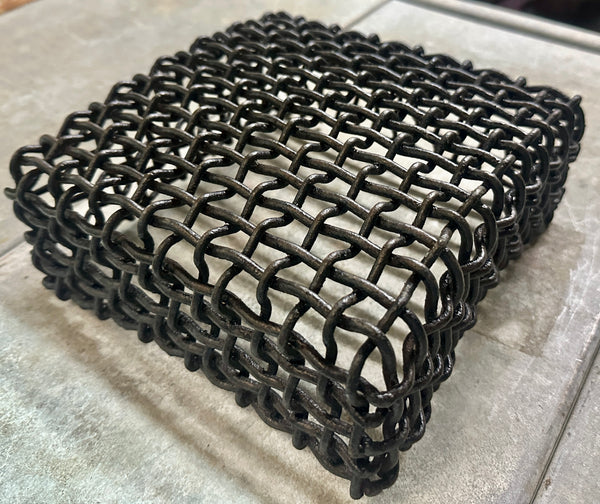 Hand Crafted Steel Braided Baskets - 13 Available - GA20725