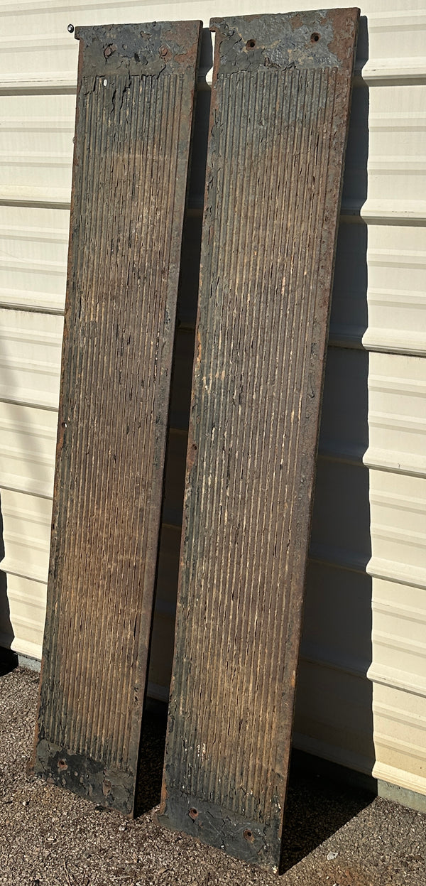 Pair of 61" Long Cast Iron Treads GA20829