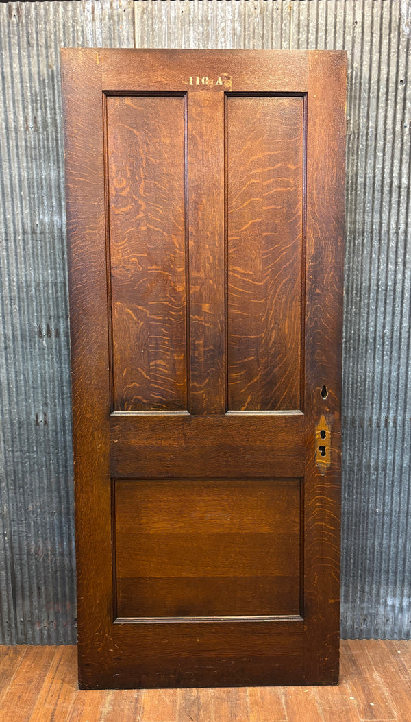 3-Panel Wood Door GA21455