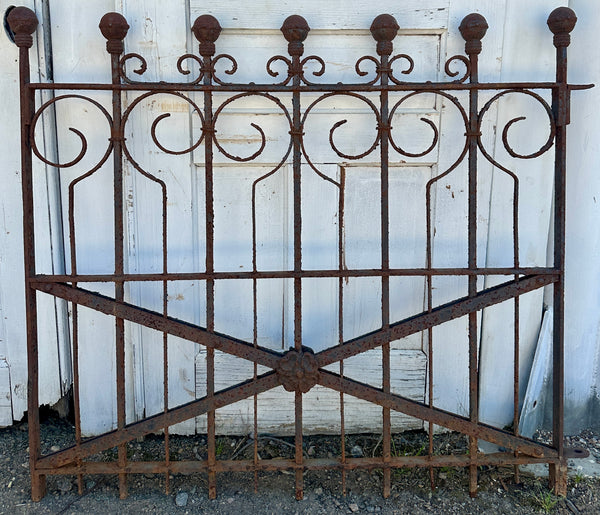 Antique Wrought Iron Garden Gate GA21016