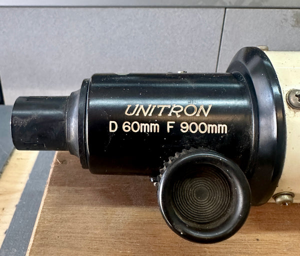 Vintage Unitron Model 114 60mm Altazimuth Refractor Telescope GA20699