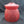 Load image into Gallery viewer, Antique Red Embossed Floral and Scroll Designed Glass Shade Globe
