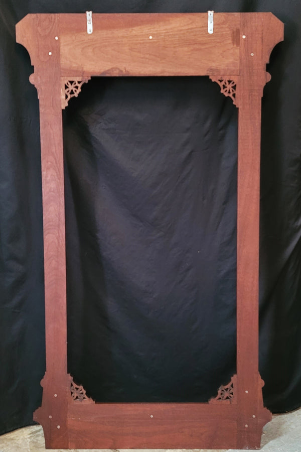 Vintage & Ornate Brunswick Billiards 10 Hole Cue Rack 60" T x 35 1/2" W GS00579