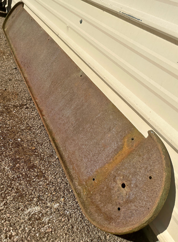 Single, Curved Cast Iron Stair Tread GA20835