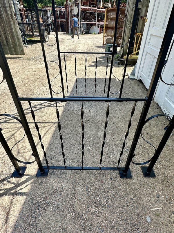 Antique Wrought Iron Custom-Fabricated Arbor GA20280