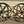 Load image into Gallery viewer, Pair of Antique Industrial Cast Iron Jigsaw Wheels GA20913
