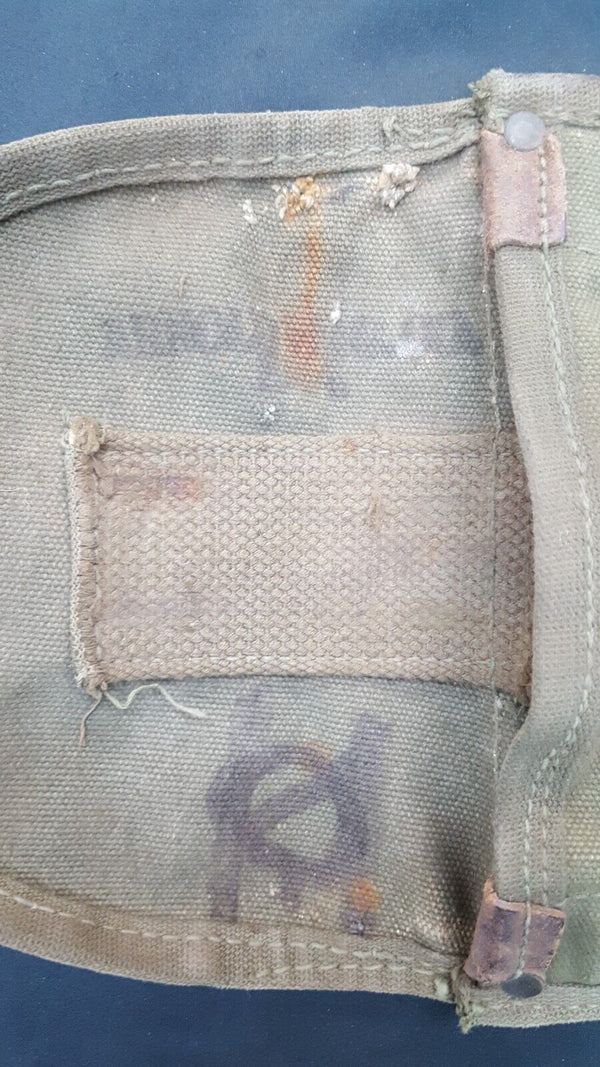 Authentic 1943 WWII Military Field Gear & Equipment Set Identified GS00901