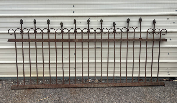Wrought Iron Picket Fence Panels GA21214