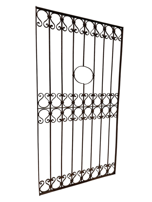 Antique Wrought Iron 75"+ Tall Gate GA20741