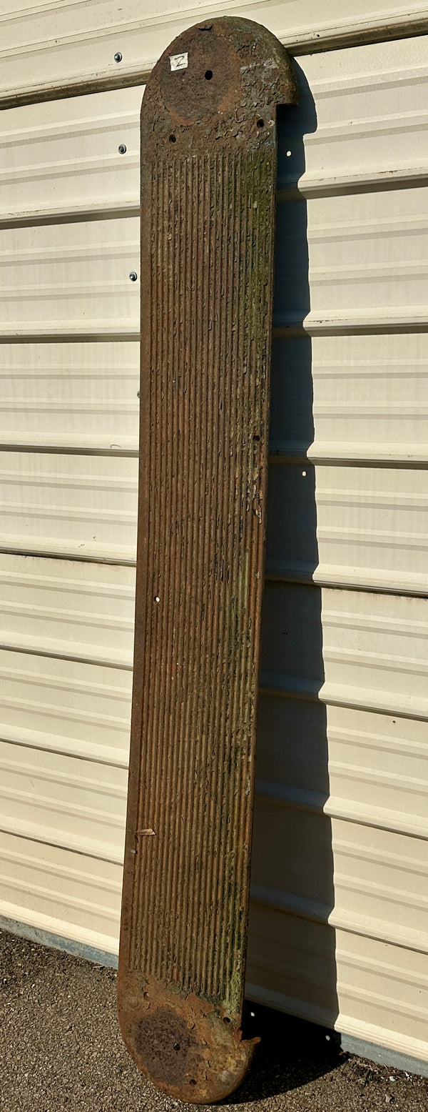 Single, Curved 6+ Ft Long Cast Iron Stair Tread GA20841