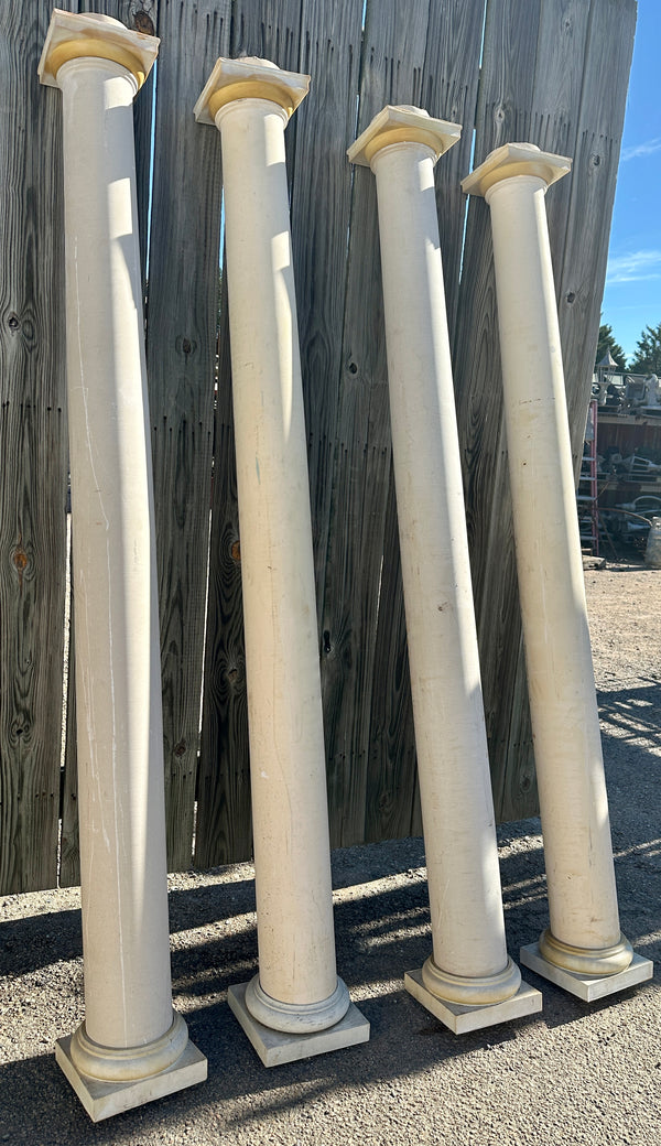Set of 4 Resin Building Columns GA20509
