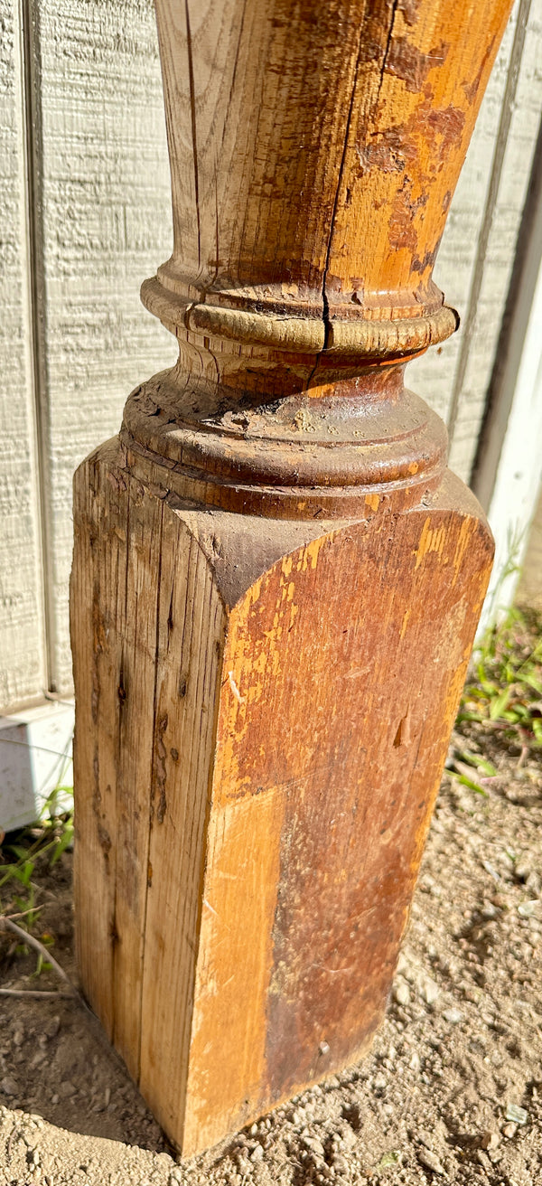 Oak Acorn Top Newel Post GA20452