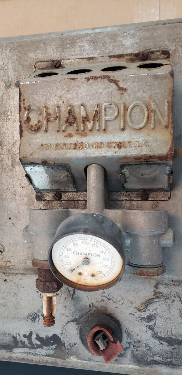 Vintage 1960's Dependable Champion Spark Plug Tester & Service GA9828