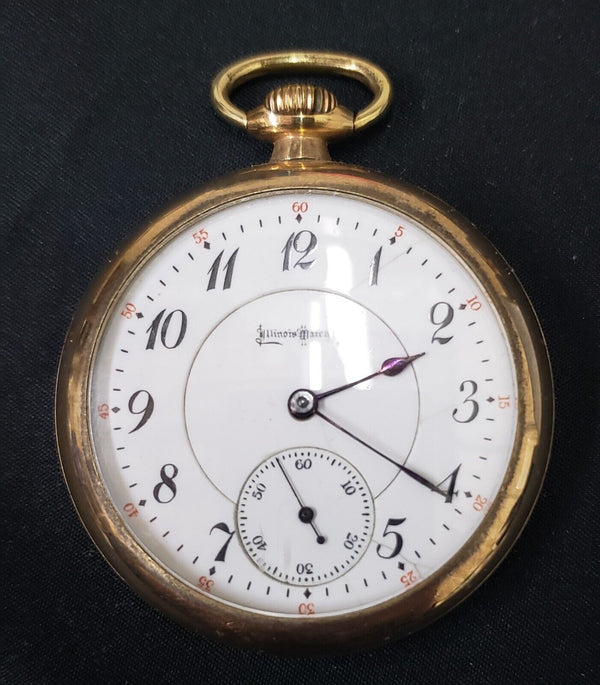 1898 Illinois Sangamo 23 Ruby Jewel Pocket Watch