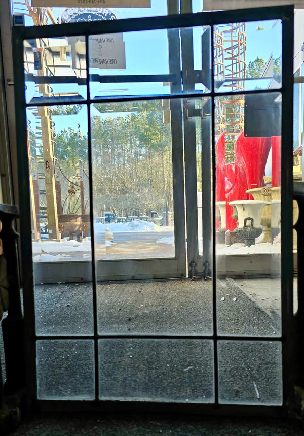 Leaded Beveled Glass Window - No Frame - GAM0479