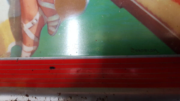 1939 American Art Works Coca Cola Serving Advertising Tray  14 1/2" x 10 3/8" GSCCT3