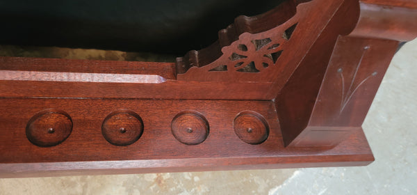 Vintage & Ornate Brunswick Billiards 10 Hole Cue Rack 60" T x 35 1/2" W GS00579