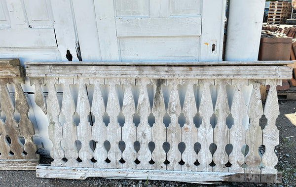 Exterior Wood Porch Railing Set GA20420