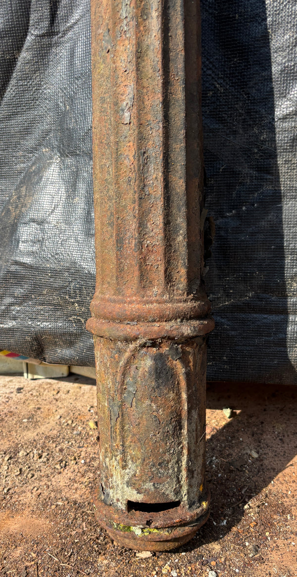 Set of 4 Victorian Cast Iron Newel Posts GA21580