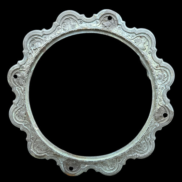 Antique Bronze Chandelier Ceiling Medallion w/ Original Patina GA20715