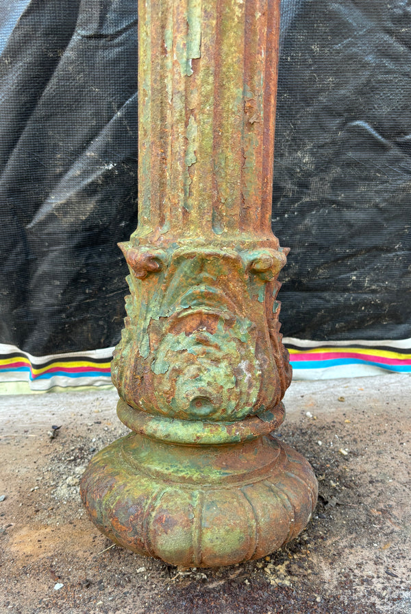 Cast Iron Newel Post GA21572