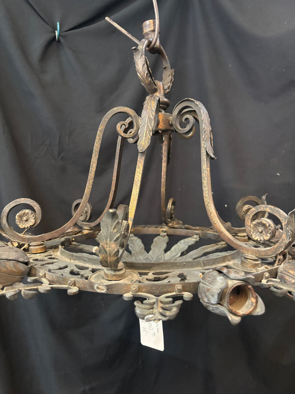 1900s Bronze Chandelier GA21154