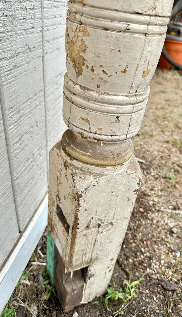 Turned Newel Post Pair GA20414