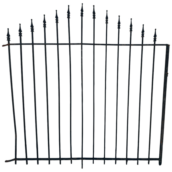 36 Ft of Antique Wrought Iron Fencing GA20906