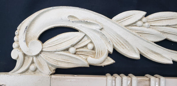 Pair of Art Nouveau Swing Out Adjustable Curtain Drapery Rods with Bracket