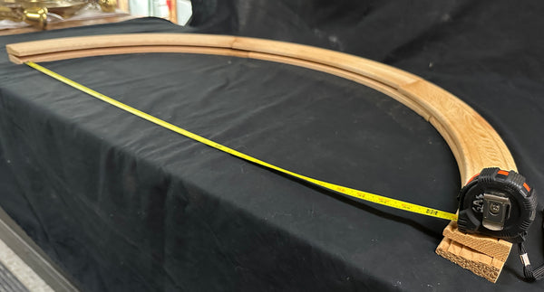 NOS Heart Pine Arched Transom Window Trim - 6 Available GA20458