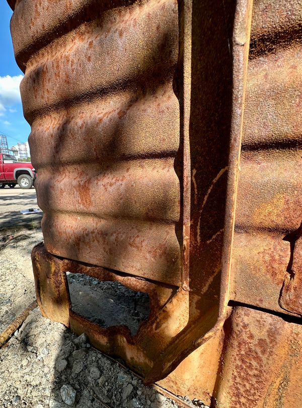 Restored Steel Factory Bins GA20370