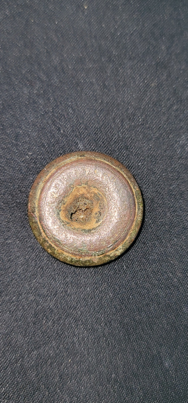 Civil War Confederate Script "I" Infantry Coat Button GS01036