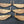 Load image into Gallery viewer, Architectural Salvage Art Deco Half Moon Shaped Drawer Pull Handles Set of 6
