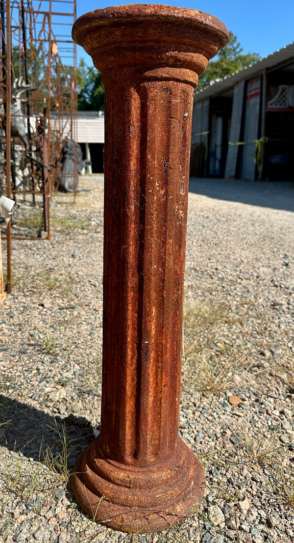 Antique Iron Column Pedestal GA20374