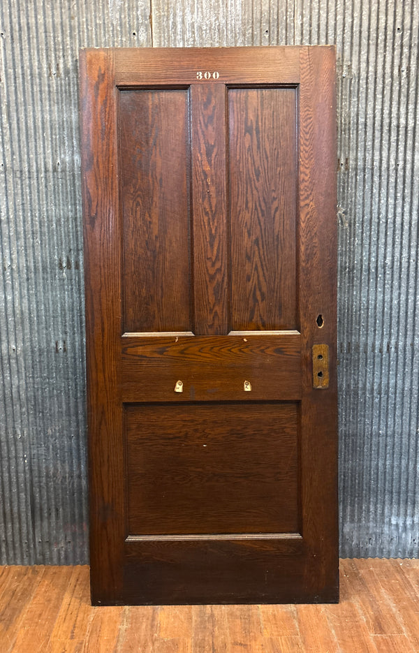 3-Panel Wooden Door GA21491