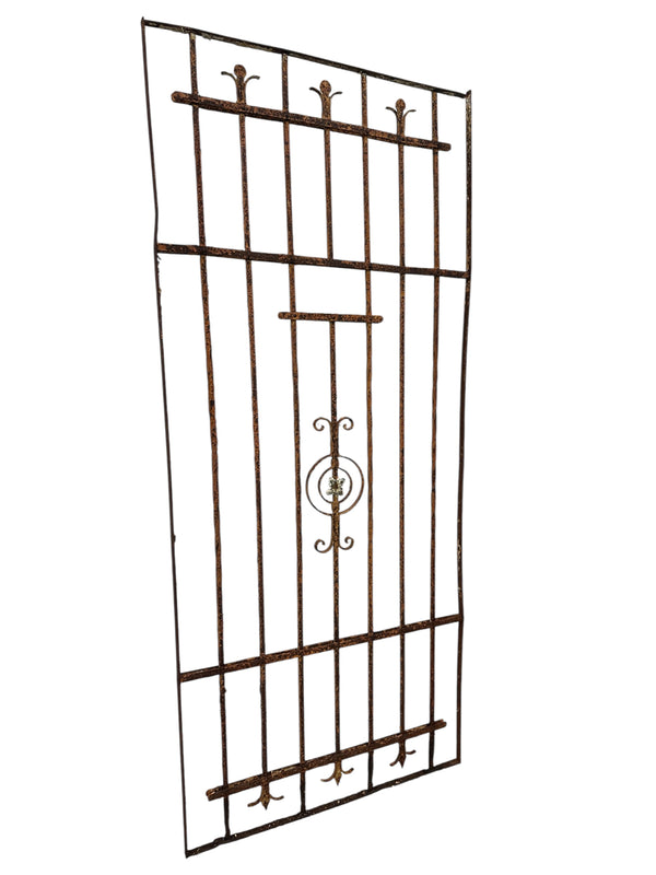 Antique Wrought Iron 81"+ Tall Gate GA20742