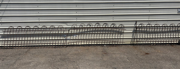 75 Feet of Wrought Iron Hairpin Fencing GA21242
