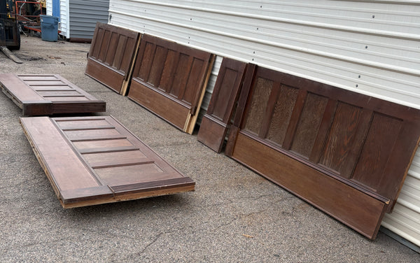 35.5 Feet of Heart Pine Paneling GA21506