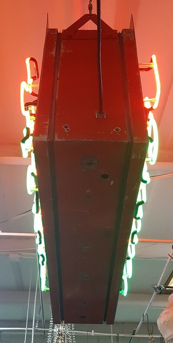 4 Foot "Layne's Garage" Double Sided Neon Sign GS00350