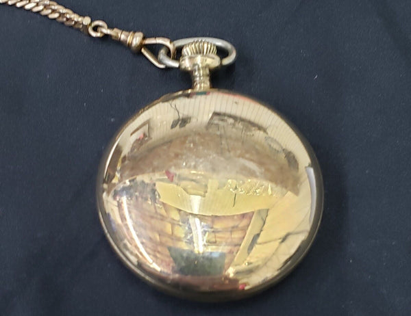 1897 Illinois Bunn Special 21 Ruby Jewel Pocket Watch with Chain
