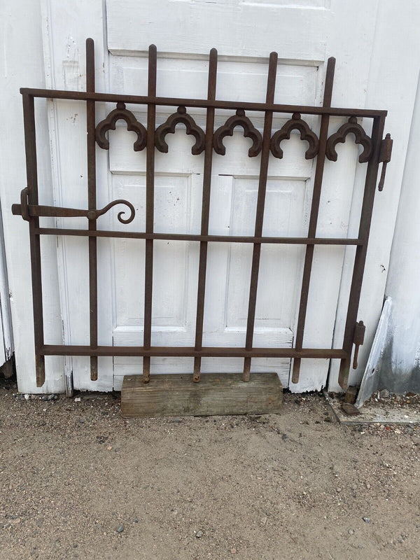 Antique Iron Gate GS00238 - 34" wide x 34 1/2" tall