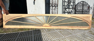 Restored Textured Glass Transom Window GA20308