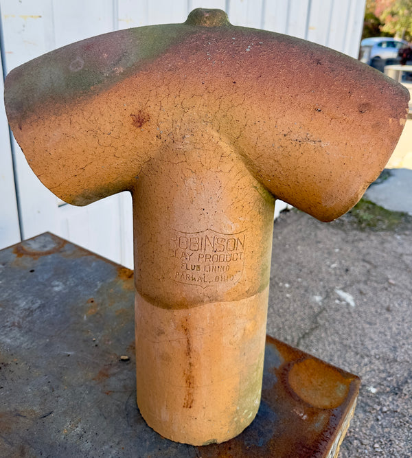 Terracotta Double Pipe Chimney Pots - 4 Available GA20476