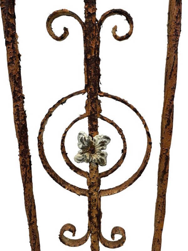 Antique Wrought Iron 81"+ Tall Gate GA20742